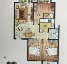 碧水香墅户型信息4