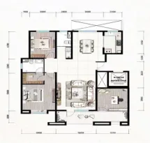 南方滨河壹号户型信息4