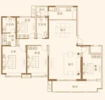 甘肃建投地产百郦天香户型信息3