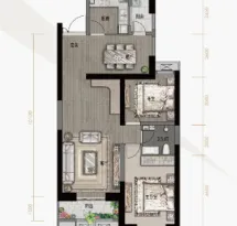 鸿赫·时代天际户型信息3