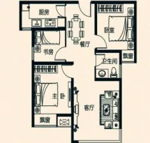 中森林语美墅户型信息12