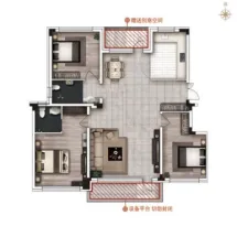 东丰县罗兰香谷·南山园户型信息1