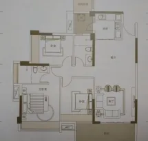 力高澜湖峯景户型信息6