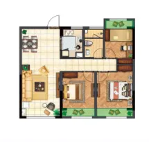 首开紫宸江湾户型信息5
