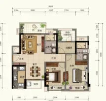 五华奥园冠军城户型信息3