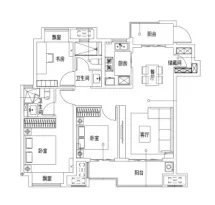 新城高速·昱江来户型信息1