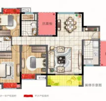 阳光城翡丽公馆户型信息1