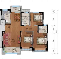 东郡康萨林户型信息3