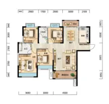 龙翔福邸云栖谷户型信息1