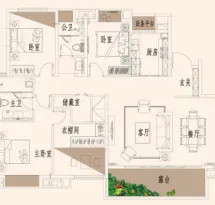 联发公园前户型信息6
