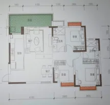德阳恒大翡翠华庭户型信息4