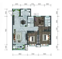 上河观邸户型信息4