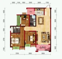 诚信御园户型信息5