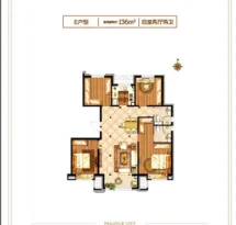 潮白河孔雀城·润泽学府户型信息4