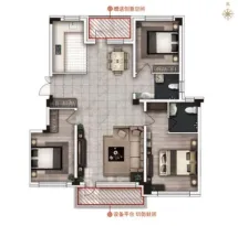 东丰县罗兰香谷·南山园户型信息3