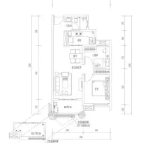 北辰金地漾时代户型信息4