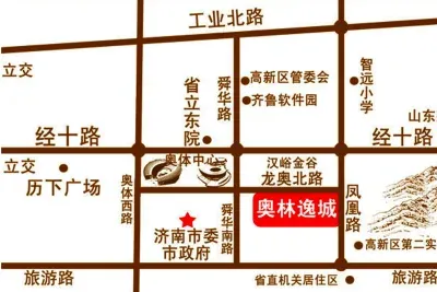 鲁邦奥林逸城楼盘图