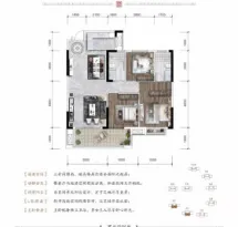 中一厚德首府户型信息3