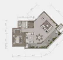 绿地旌湖名门户型信息5