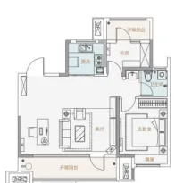 世茂雅庭户型信息1