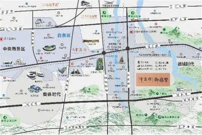金茂府御嶺墅楼盘图