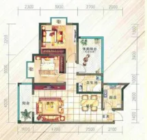 康华玫瑰园户型信息6