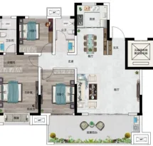 昌建君悦府户型信息3