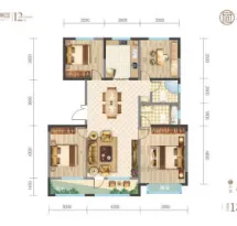 煜基观园悦府户型信息3