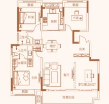 中置中央城市广场户型信息5