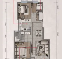 龙湖·天境丨尘林间户型信息1