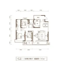 鲁商东阿喜园户型信息5