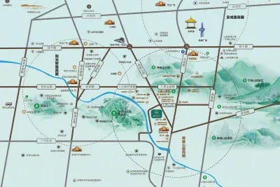 蓝石缘溪堂楼盘图