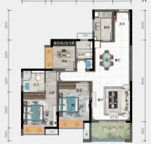 愿景·朗悦府户型信息6