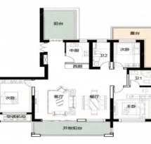 威高七彩城云山郡户型信息3