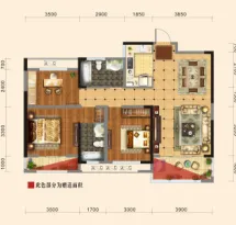 锦天府户型信息3