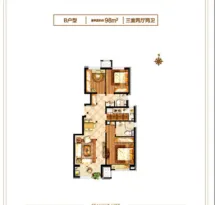 潮白河孔雀城·润泽学府户型信息5