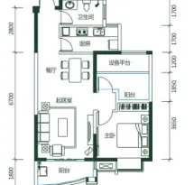 百商悦澜山户型信息1