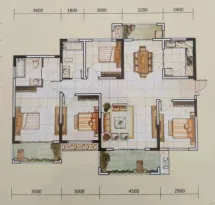 建鸿达辰河世家户型信息3