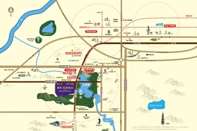 建邦原香溪谷楼盘图