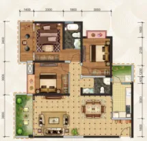 川建御锦坊户型信息4