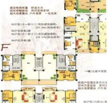 锦福花园户型信息3