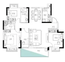 中奥天玺户型信息3