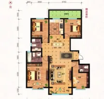 承德县学府世家户型信息3