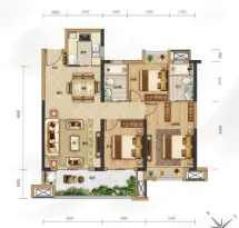 中建城发荆江之星户型信息4