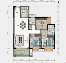 愿景·朗悦府户型信息5