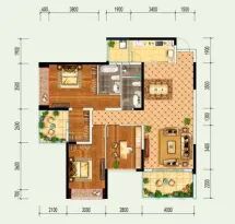 远东名都华府户型信息4