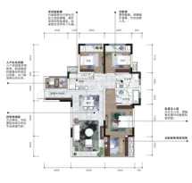 米易·北湖印象户型信息2