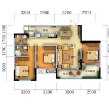 中国铁建中铁5号户型信息1