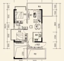 茶城时光户型信息13