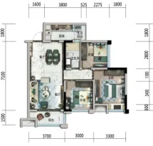 碧桂园大悦府户型信息4